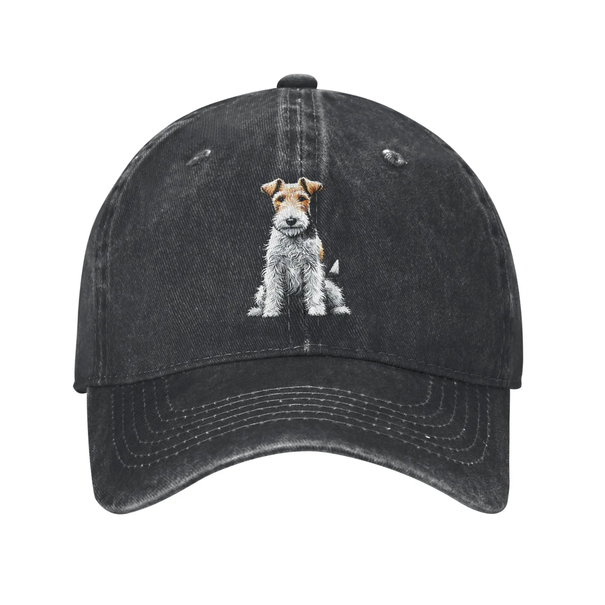 Gorra de béisbol informal Wire Fox Terrier, gorra de camionero para gimnasio al aire libre, gran oferta de verano, gorras de béisbol Retro ajustadas para hombres y mujeres