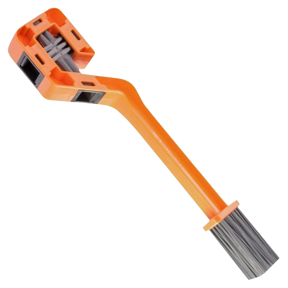 Bicycle Chain Clean Brush Double Head Motorcycle Chain Cleaning Brush Multifunction Portable for Motorcycle Bicycle