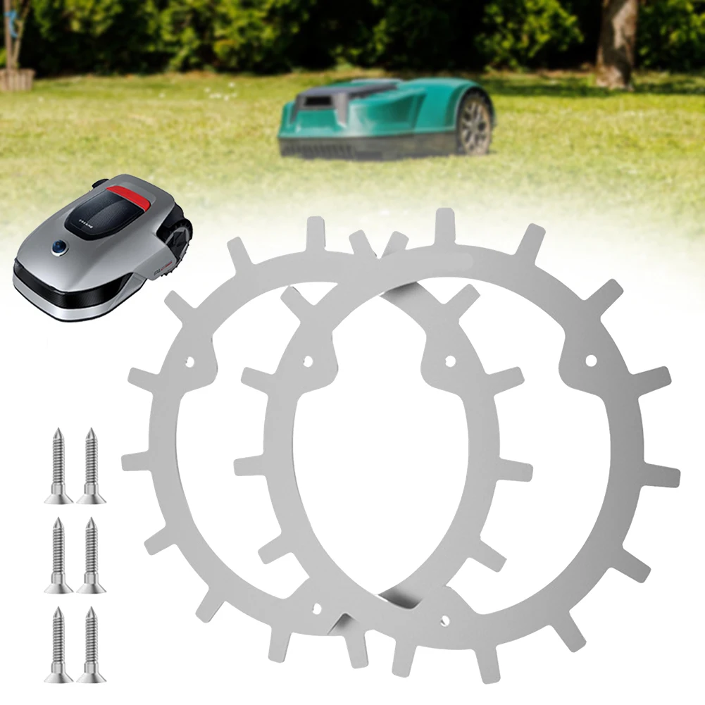 Suitable For Dreamemova Lawn Mower Robot Tldm-01 Traction Wheel Anti Slip Nail Anti Pulley Durable & Wear-Resistant Material