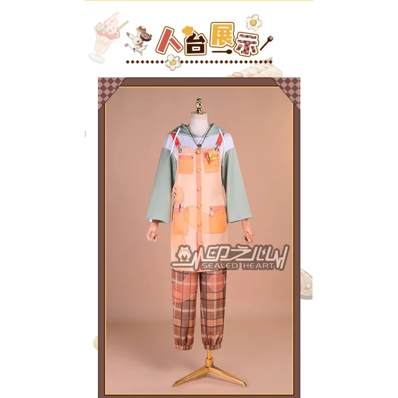 

Аниме PJSK Tenma Tsukasa tms Косплэй костюм tks парик ремень юбка толстовка брюки ожерелье Хэллоуин карнавал мужчины женщины повседневный комплект