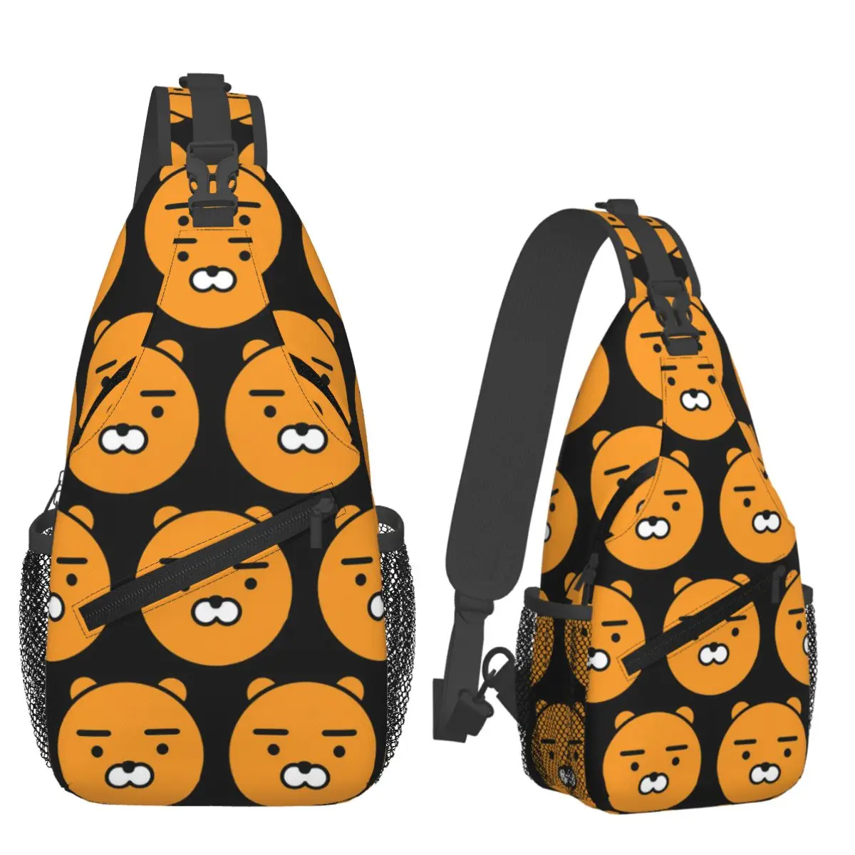 

Kakao Ryan Chest Bag Men Sling Crossbody Backpack Chest Bag Traveling Hiking Daypack Shoulder Bag