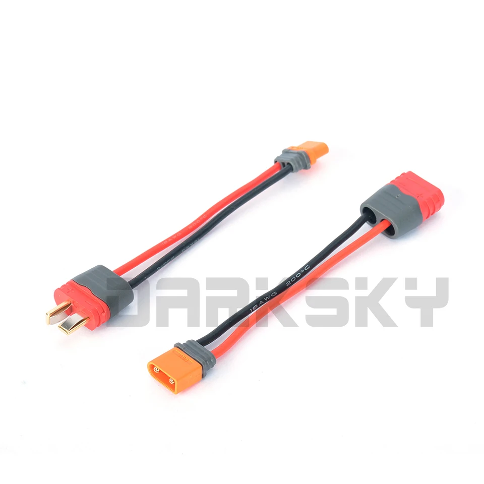 1PCS XT60 To IC2 / T To IC2 Adapter Cable Plug Male/Female