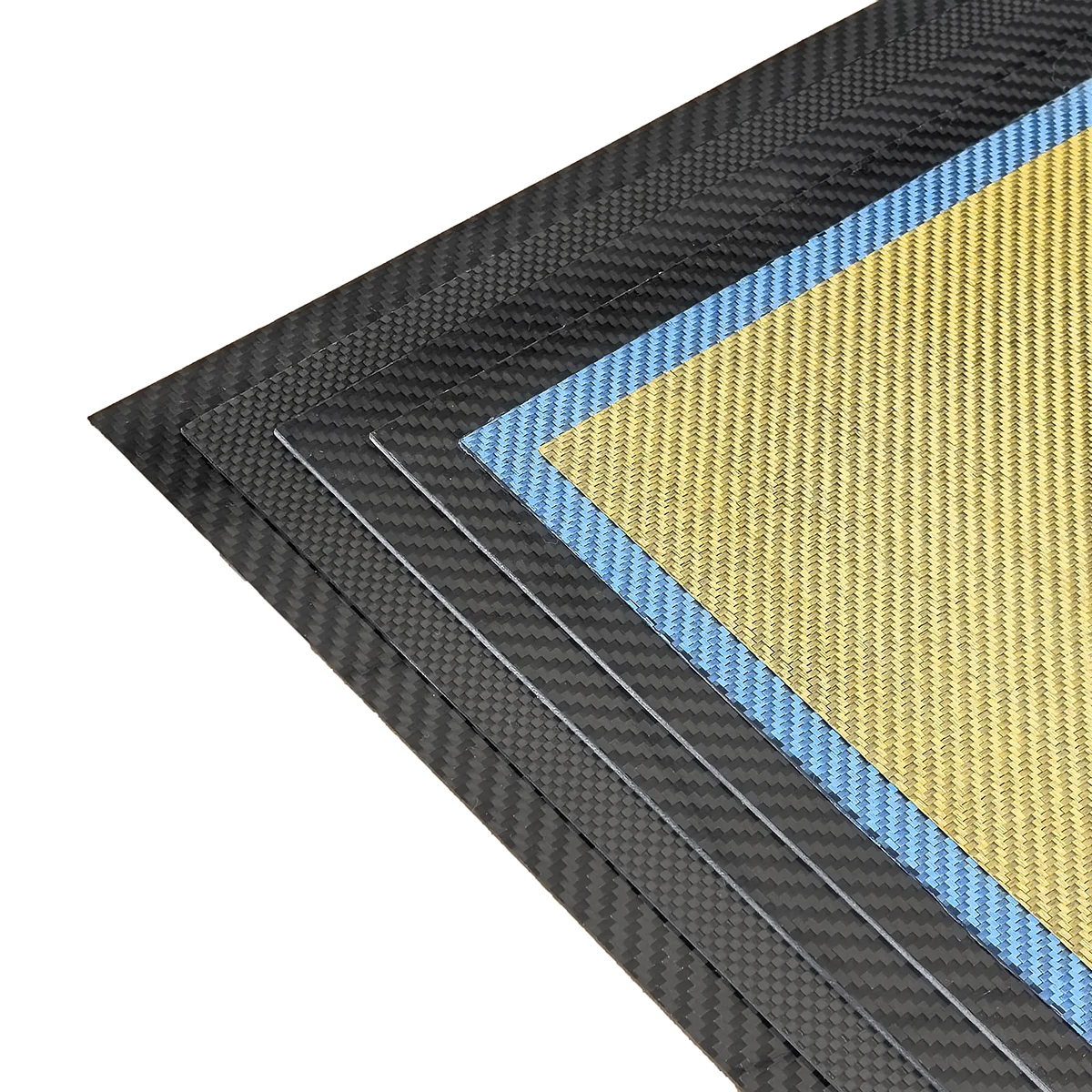 0.2-2mm Woven Carbon Fiber Sheet Custom Lightweight Durable Panel for Aircraft Model Bag Industrial DIY Making Parts view 2