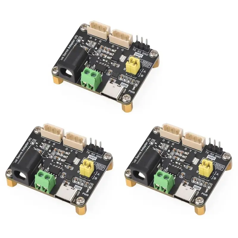 N36R-3X For Raspberry Pi Serial Bus Servo Adapter Integrates Power Supply Control Circuit Driver Board For Arduino