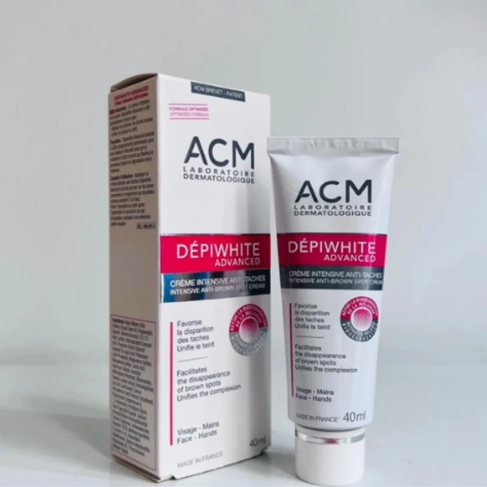 1/3/5pcs ACM Depiwhite Crema exfoliante avanzada para limpieza profunda del rostro, tratamiento purificador e iluminador de poros de la piel