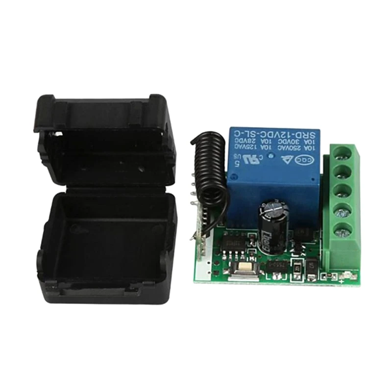 

10PCS Wireless Switch Control Board Remote Control Relay Transmitter Button Module DC 12V Single Channel 433 MHZ