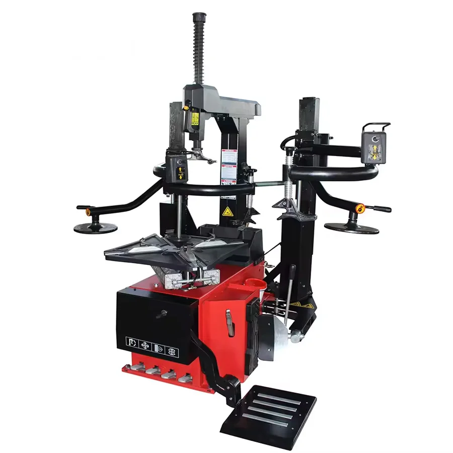 Good Sale Factory Price Fully Automatic 13-24\'\' Tire Changer with Right Side Helper Arm Pneumatic Tire Changing machine