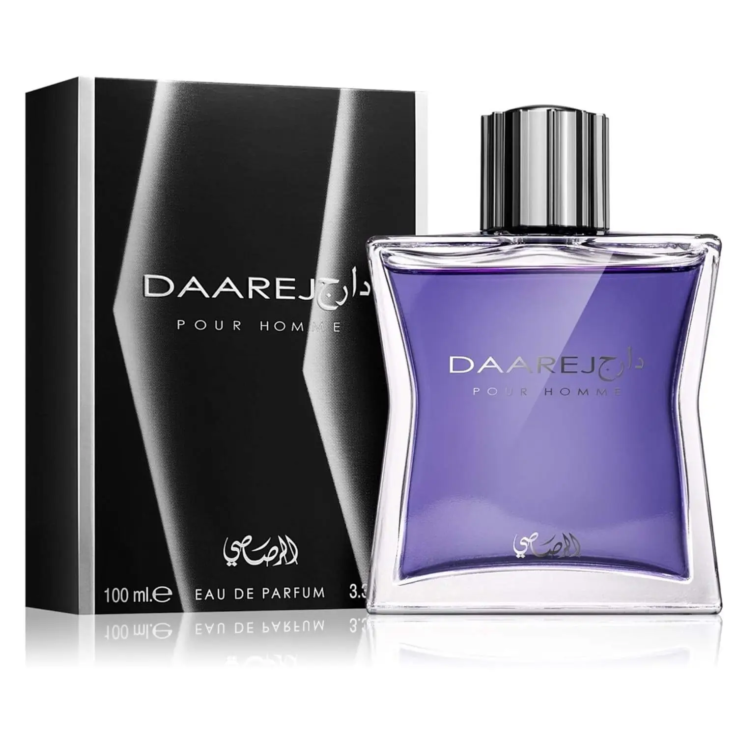 Luxury Arabian Parfum Homme Long Lasting 100ml Daarej Pour Homme for Men Eau De Parfum Spray Perfume Masculino