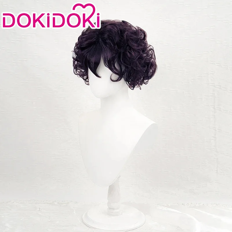 IN STOCK Agott Wig Anime Witch Hat Atelier Wig DokiDoki Cosplay Agott Wig Heat Resistant Synthetic Short Curly Hair Halloween
