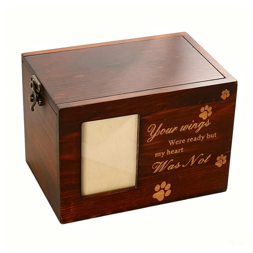Urne funéraire en bois pour an - Engraved Wood Frame avis et prix