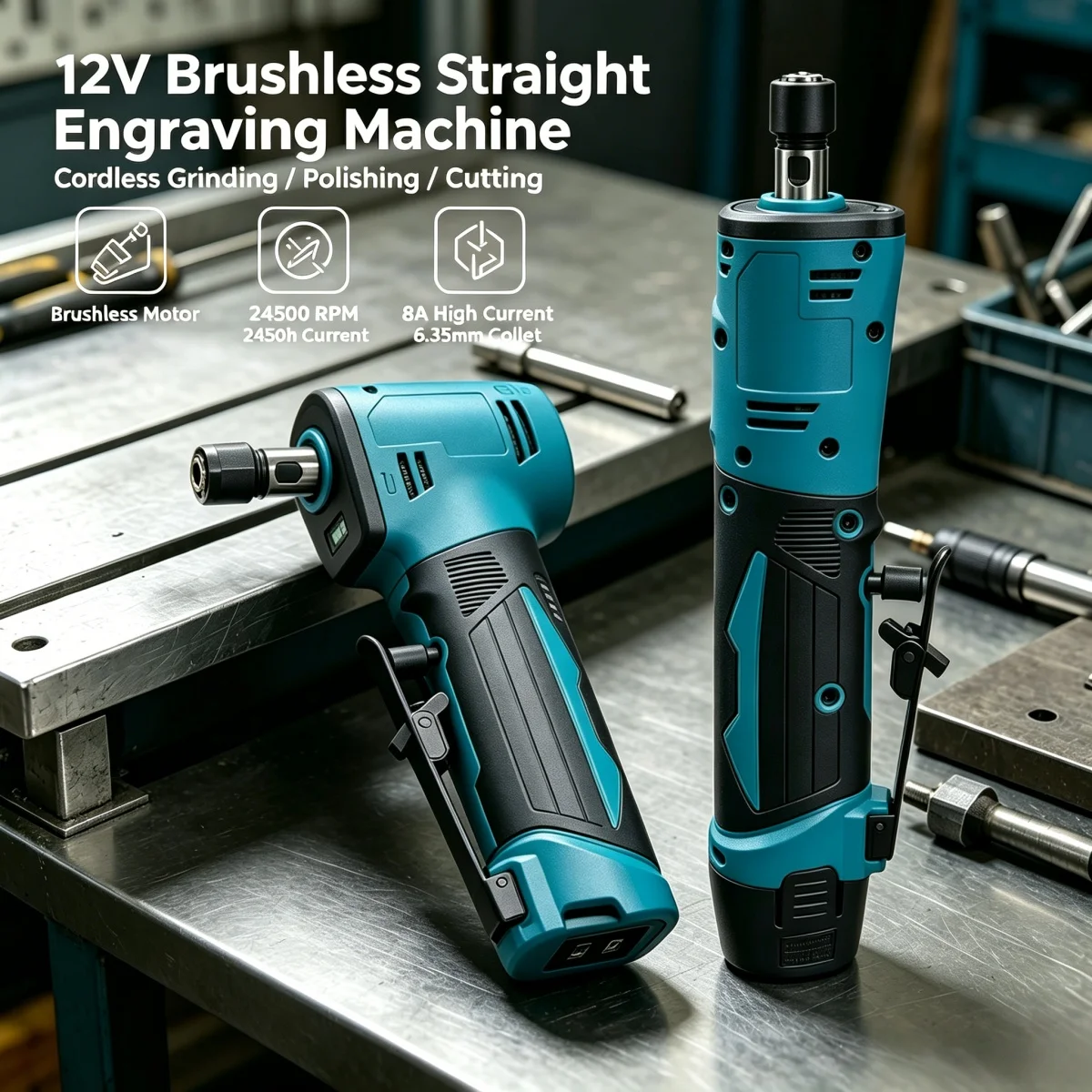 for-makita-12v-battery-mini-brushless-handheld-die-grinder-3-4-speed-635mm-chuck-electric-polishing-carving-power-tool