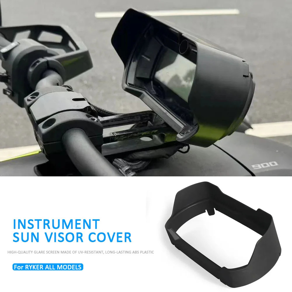 

Instrument Screen Sunshade Guard For Can-Am Ryker 600 900 Rally Edition Sport ACE UTV Accessories Sun Visor Cover 2019-2025