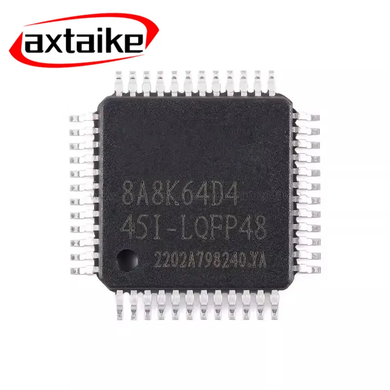 

5PCS STC STC8A8K64D4 STC8A8K64D4-45I-LQFP48 8A8K64D4 1T 8051 Microprocessor Microcontroller MCU IC Chip Brand New Authentic