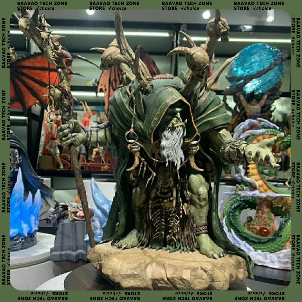 40 cm World Of Warcraft Figur Gul'Dan Figuren Modell coole Statue Puppe Sammlung Raumdekoration Spielzeug Kinder Weihnachtsgeschenk