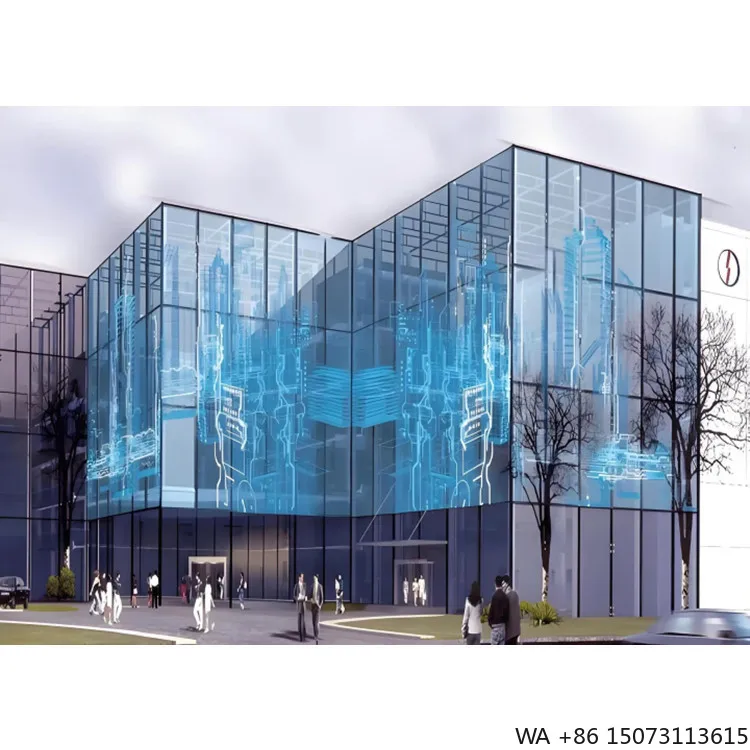 

Светодиодный экран для улицы P3,91x7,8 — водонепроницаемая прозрачная сетчатая панель для аренды (500x1000 мм)