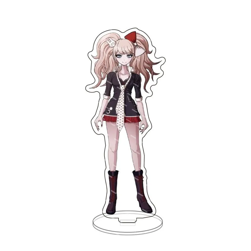 Anime Danganronpa Figure Naegi Mokoto Kirigiri Kyouko Acrilico Stand Enoshima Junko Modello Piastra Scrivania Decor Ventole Regalo Di Compleanno