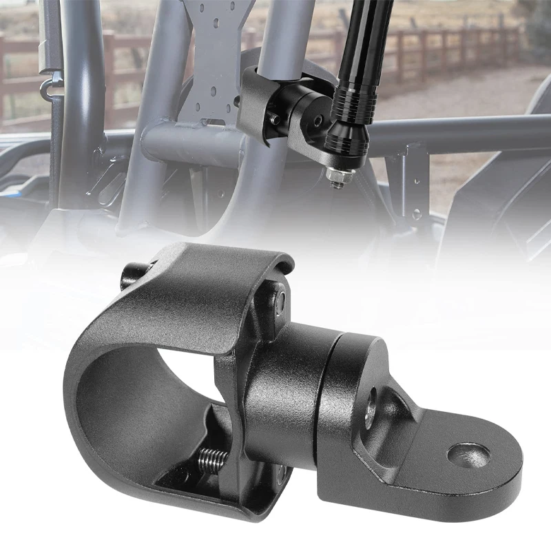 

Монтажный кронштейн для флага UTV, поворотная планка 1,5–2 дюйма, 360° ° Регулируемое крепление для флага с флагом для Polaris RZR Yamaha YXZ1000R Can-Am Maverick