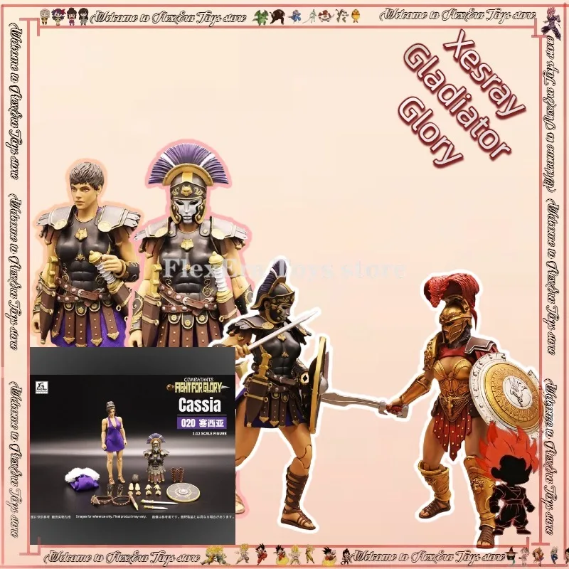 

Фигурка Xesray Gladiator Glory 6-й волны: Предзаказ, эксклюзив для ранних покупателей, 020 Cassia – коллекционная игрушка для фанатов и коллекционеров
