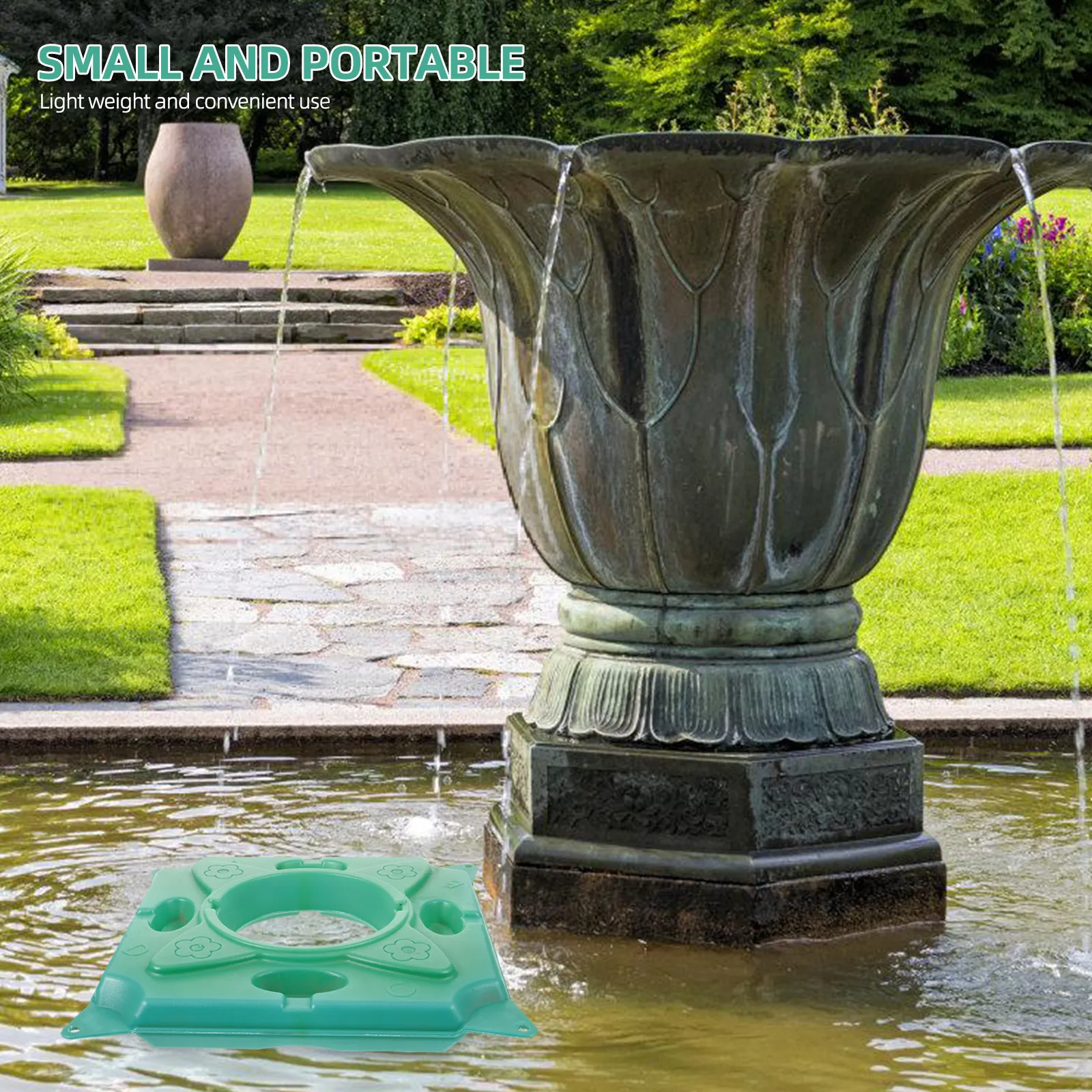 Aquatic Plants Floating Island Raft Wetland Ecosystem Accessory for Ponds Gardens Parks Hydroponics Gardening Supply Sustainable view 3