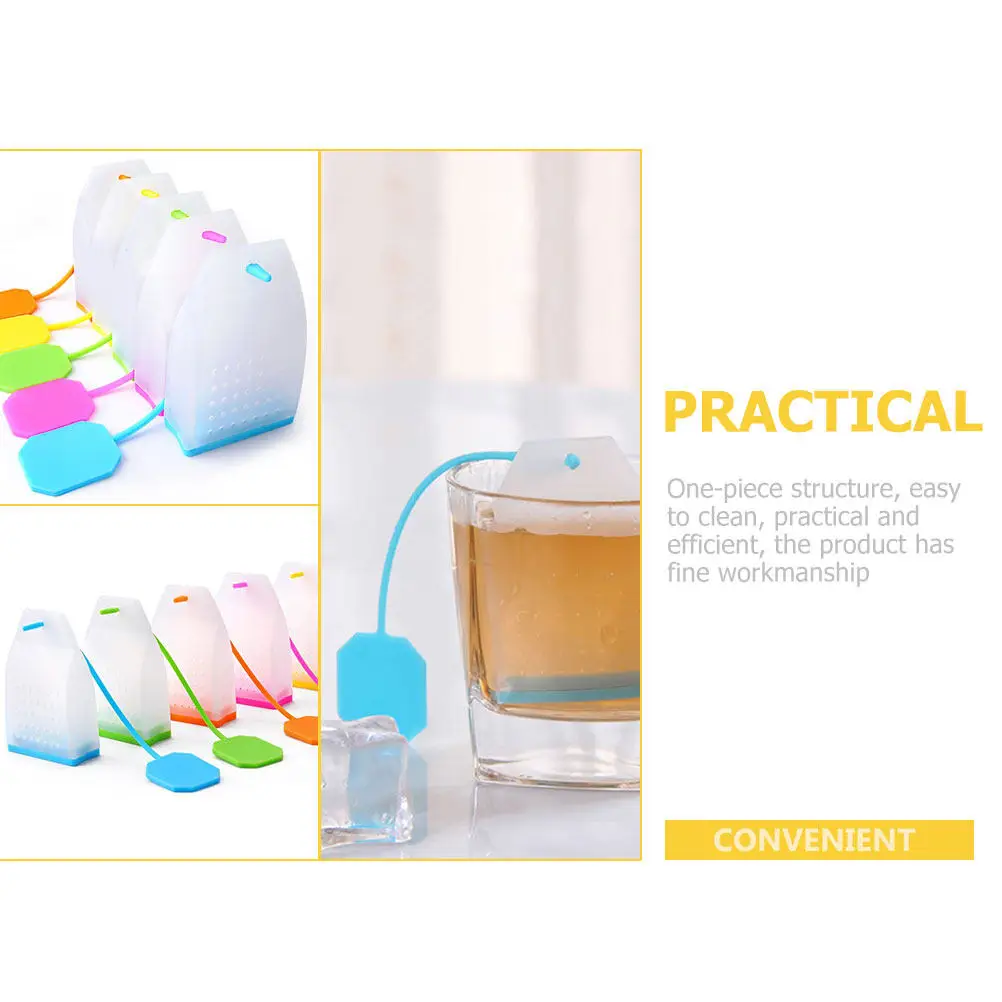 2Pcs Premium Silicone Tea Strainer Infuser for Loose Leaf Tea Elastic Foldable Non Rust Easy to Clean Fine Craftsmanship Dense
