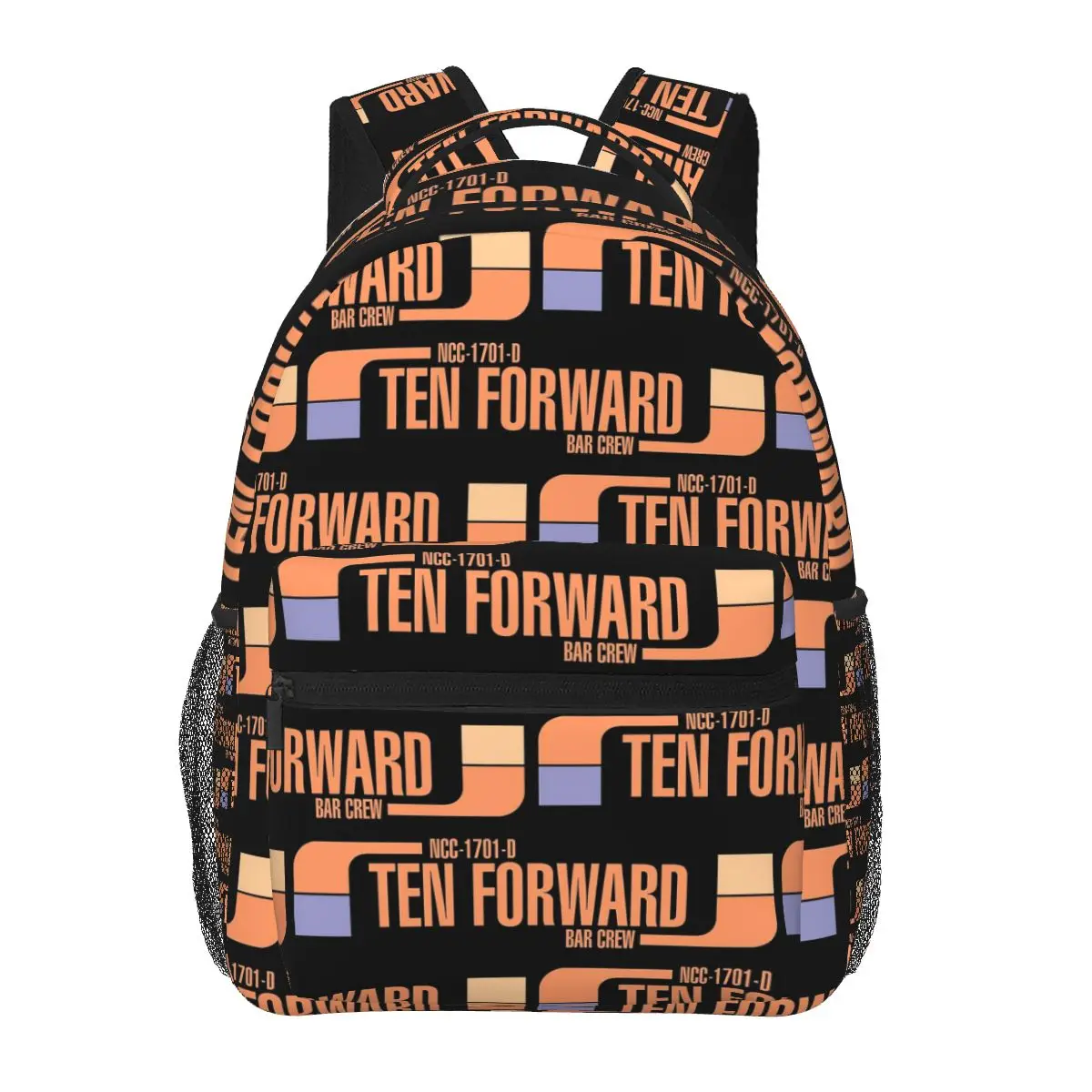 

Ten Forward Bar Crew NCC 1701-D Студенческий рюкзак Школьная сумка Походный дорожный рюкзак для мальчиков и девочек Модная сумка для книг Сумки на плечо