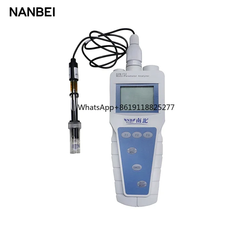 Water testing equipment test kit portable digital multiparameter water quality meter