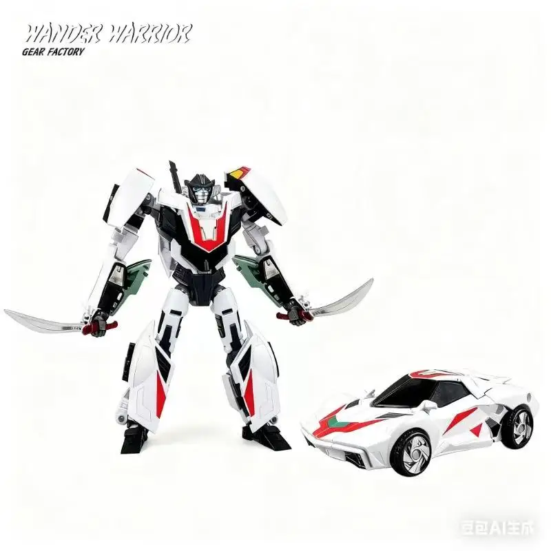 

Transformation Gear Factory APC TFP Wander Warrior Wheeljack Action Figure Model Robot Statue Collection Toys Gift