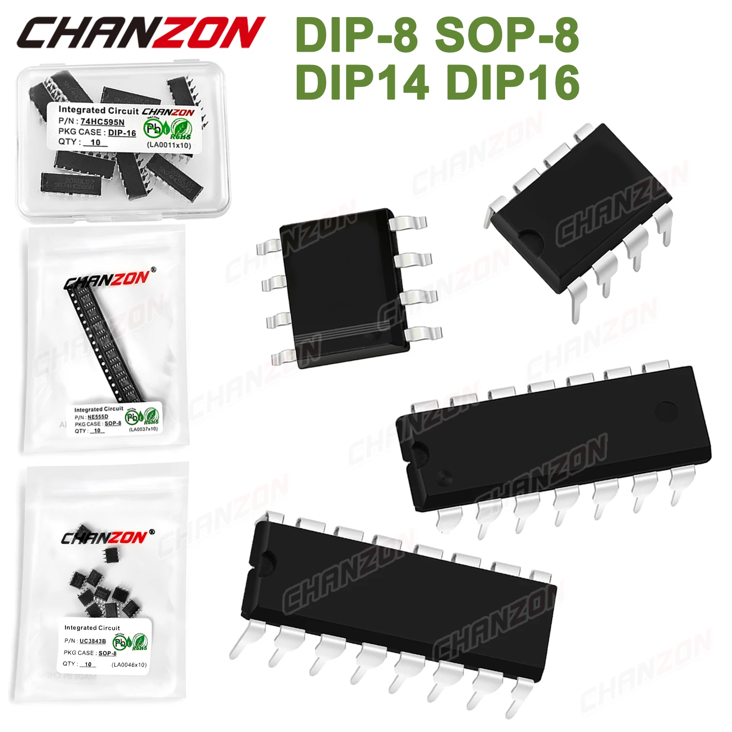 10 PCS Viper22 NE5532 LM358 74HC595 CD4017 CD4011 TL072 TL074 TL494  LM386 NE555 Integrated Circuit IC Chip Motor Driver DIP