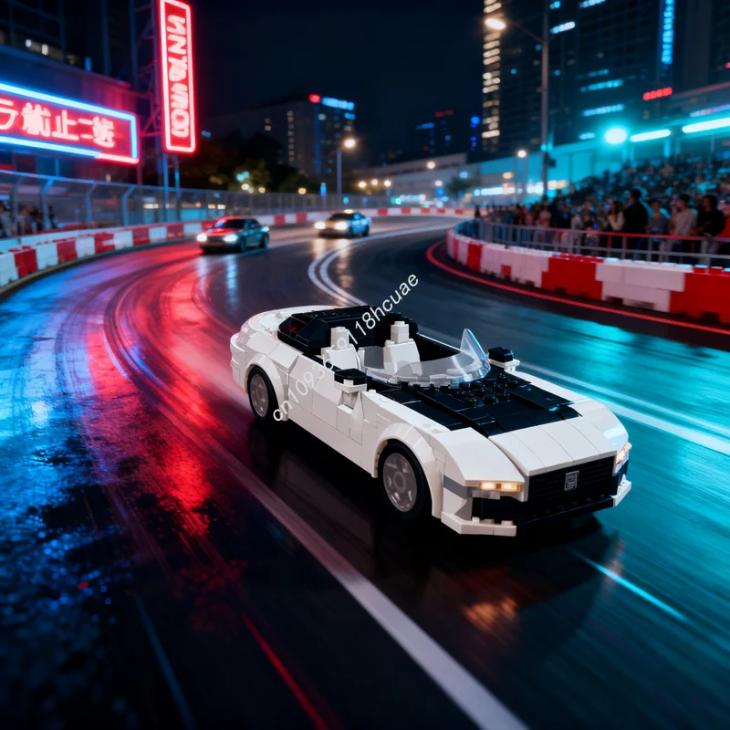 

306pcs MOC Mercedesesed Maybach SL Monogram Model Building Toy Blocks Construction Christmas Gifts DIY Creative Brick Birthday