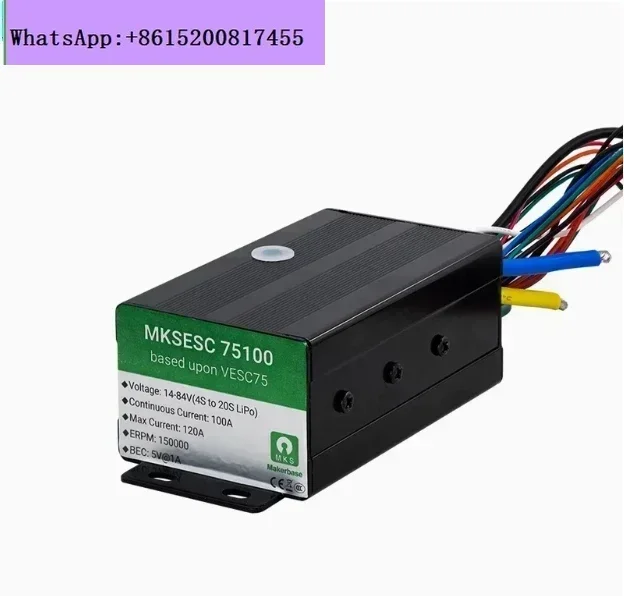 FlipSky 75100 75V 100A enkele ESC gebaseerd op VESC