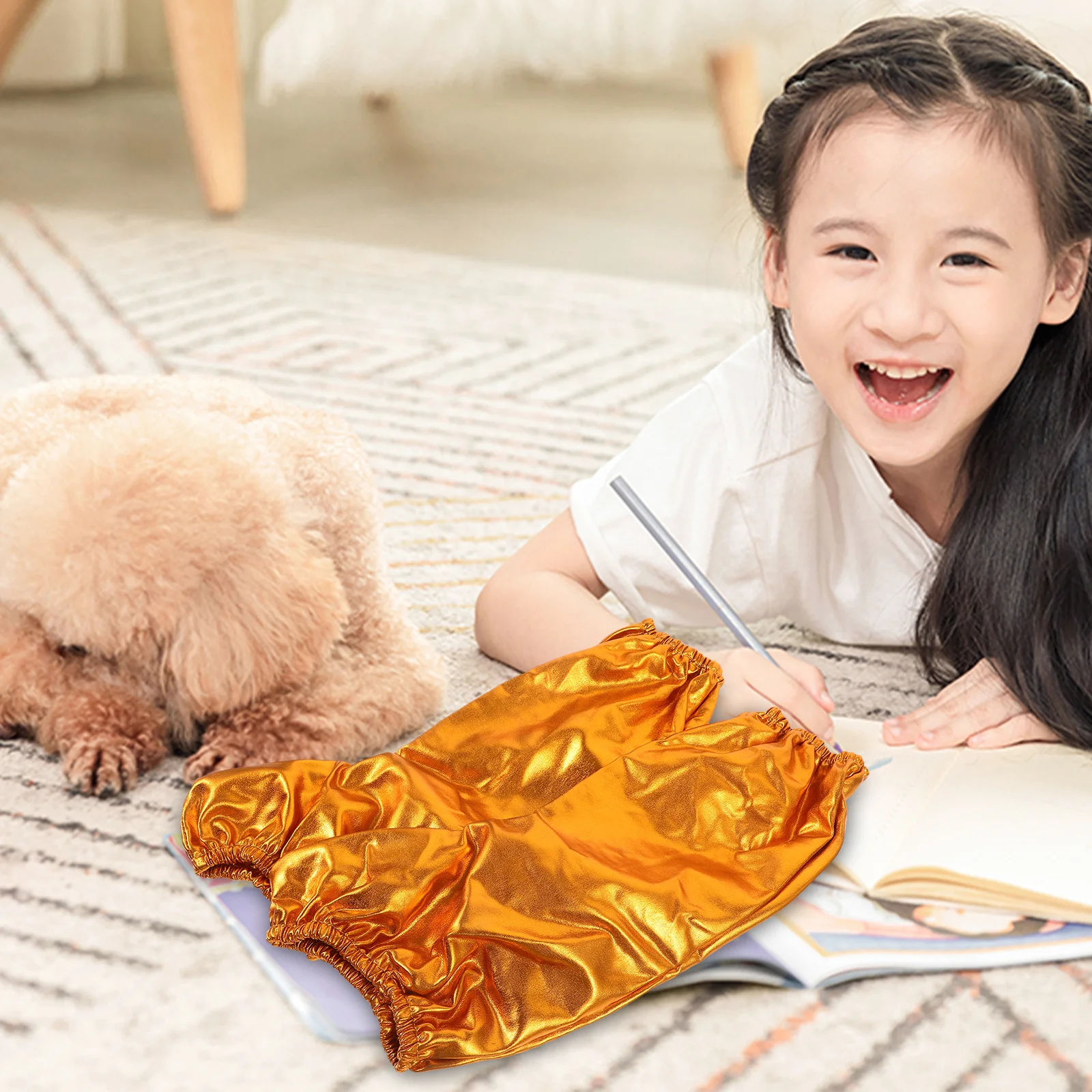 

1Pair Water Dance Shoe Covers Kids Performing Socks Comfortable Stage Performance Props for Children's Day Party Cosplay