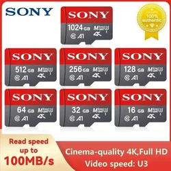 Sony-電話、マイクロSD、tfカード、micro sdカード、32 GB、64 GB、128 GB、256GB、512GB、テラバイトGB、直接配送、1