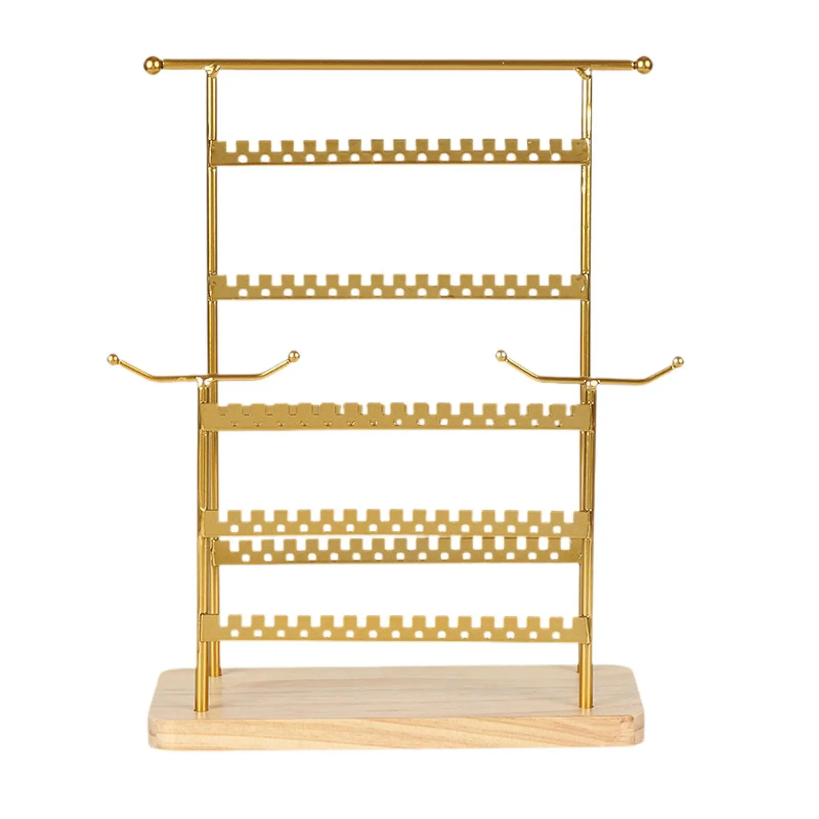 

Earring Display Stand, Jewelry Rack with Base, Dresser Earring Holder Jewelry Organizer for Dangle Earrings