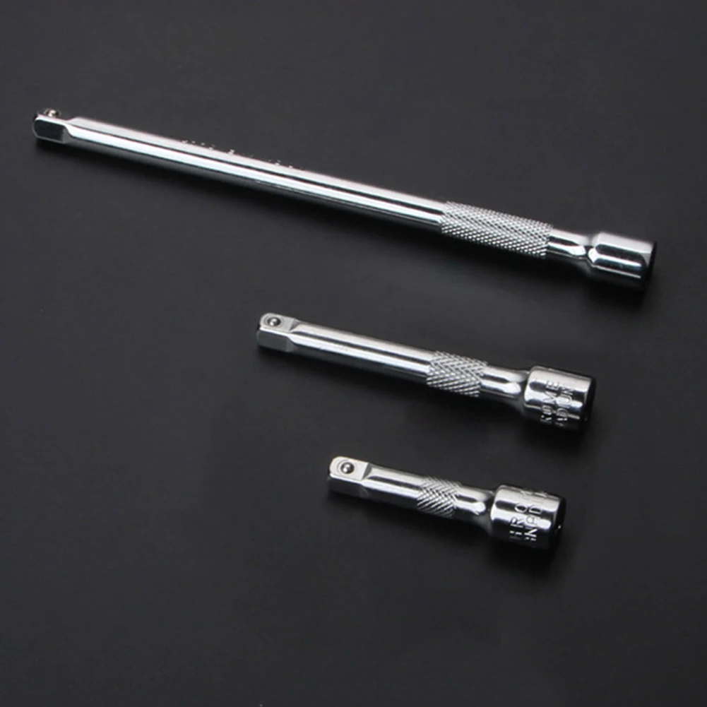 Imagem -05 - Drive Socket Extension Bar Ratchet Wrench Extender Manga Biela Ferramentas Manuais Acessórios 50 mm 100 mm 150 mm 4