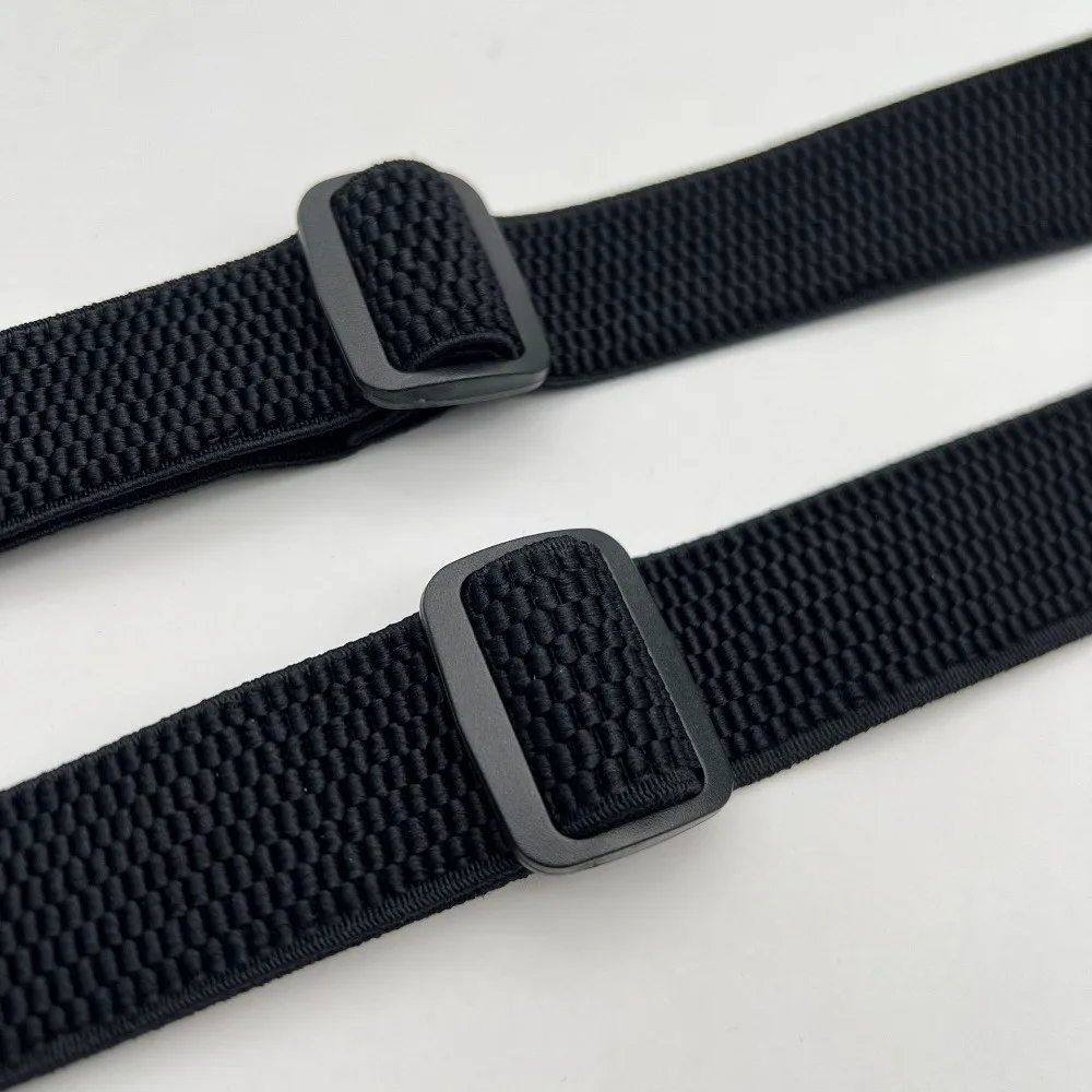 Heavy Duty Work Suspenders 3.8cm Wide with 3/4 Rotatable Gripper Clasps Adjustable Suspenders Y-Type X-Type Elegant