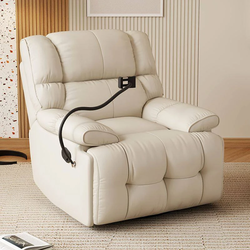 * Modern Multifunctional Foldable Manicure Sofa Beauty Eyelash Chair Foot Bath Reclining Single Sofa Chair for Sale