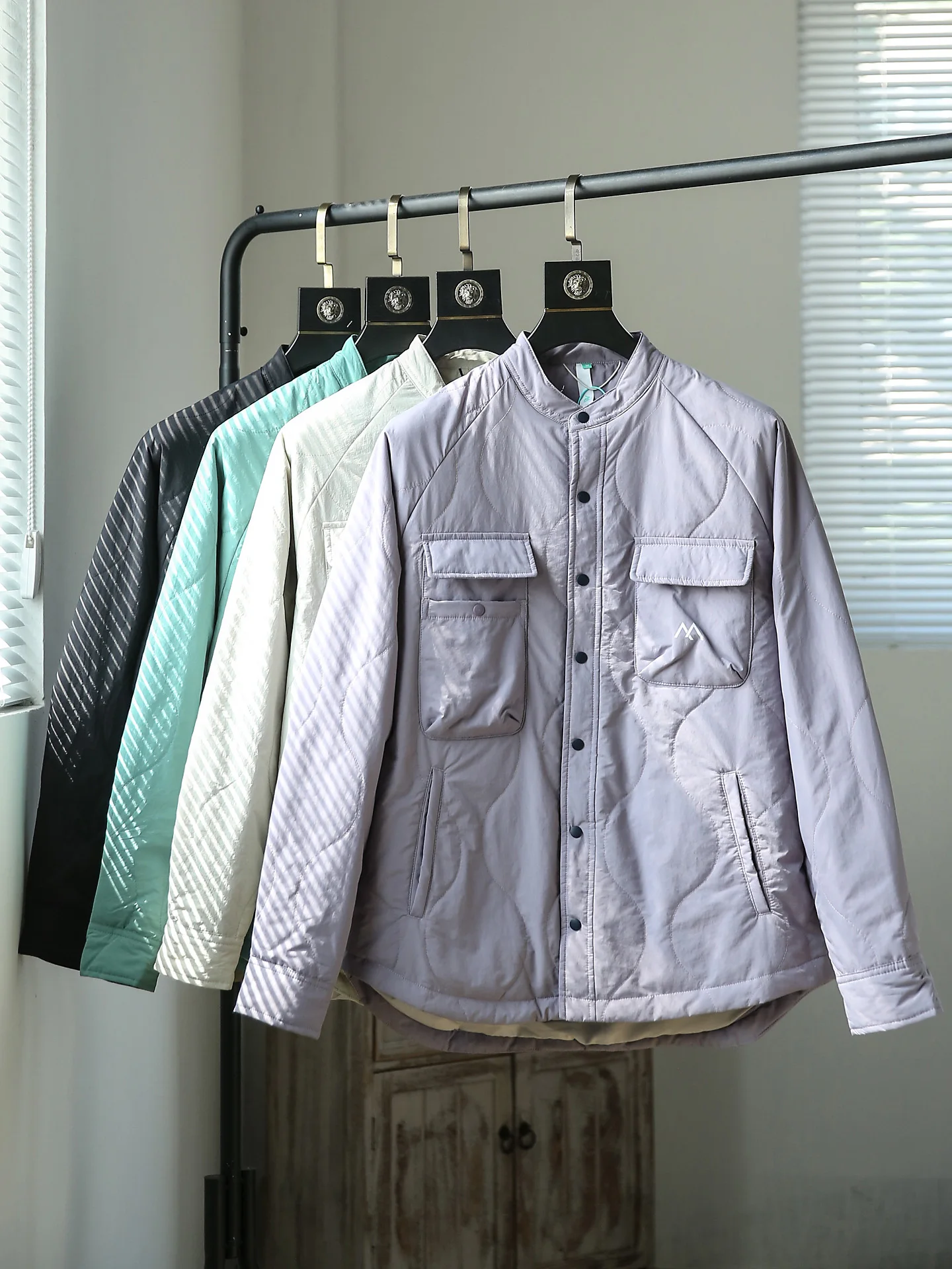 

Осенне-зимняя уличная куртка из хлопка с узором «Тыква» для мужчин и женщин, легкая, утепленная, теплая, с воротником-стойкой