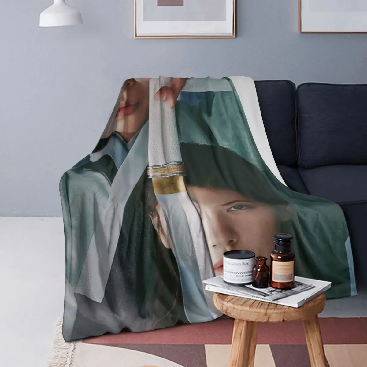 Kdrama Alchemy Of Souls Light And Shadow Blankets Warm Flannel Throw Blanket Plush for Bed Living room Picnic Travel Home Sofa