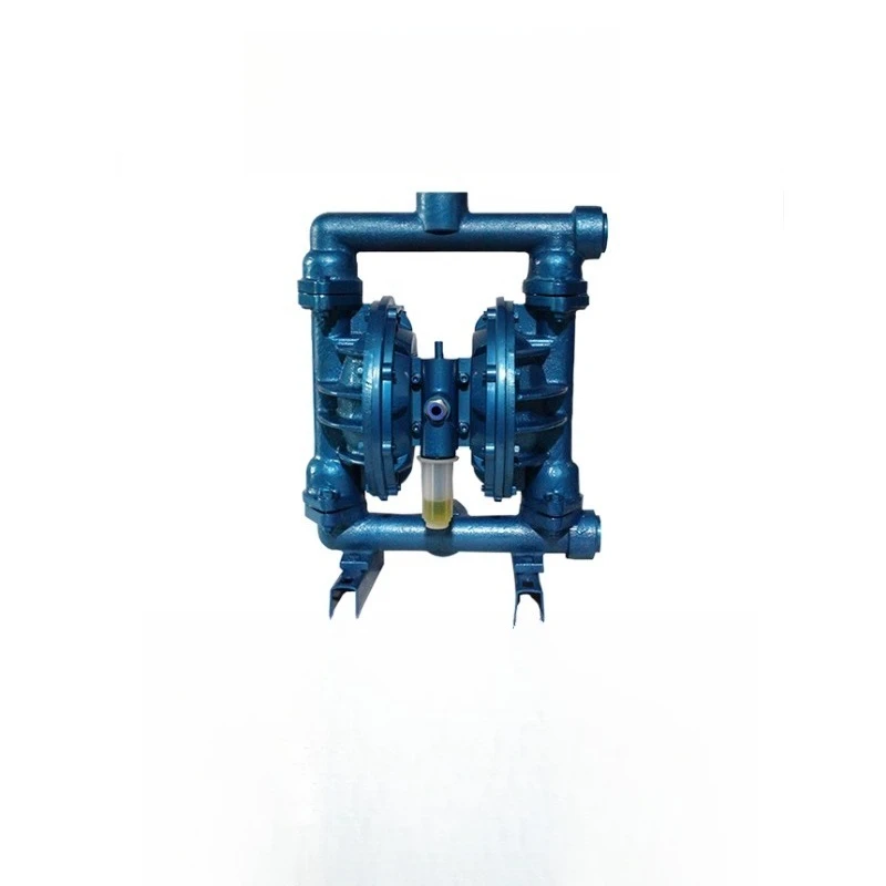 

QBY15 QBY25 pneumatic diaphragm pump QBY40 cast iron diaphragm pump sewage paint chemical self-priming pump mud