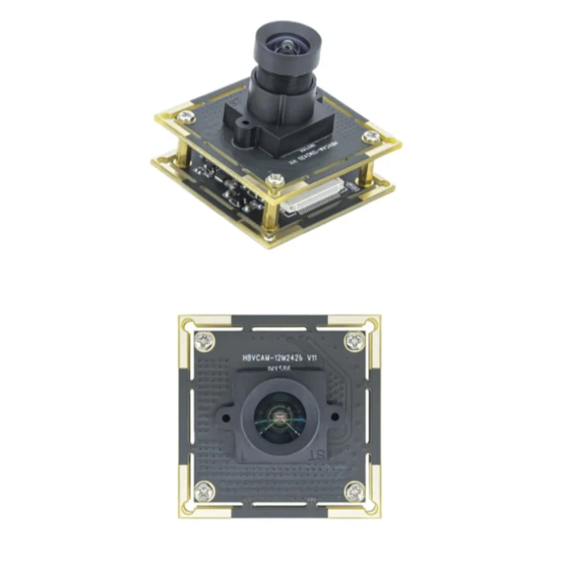 Moduł kamery przemysłowej USB All-in-One 12MP 1/2 z dużym obszarem obrazu IMX586, Android, 4K HD