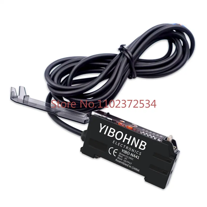 YIBOHNB fiber amplifier E3X-NA41 high speed response time PNP output warranty for one year