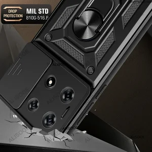 حامل درع مع حامل كاميرا منزلق جراب Funda ، غطاء ل Infinix Note 30 ، Note 40 Pro Plus ، 30i ، 30 ، VIP 40 Pro أعلى 6 سيجارة إلكترونية من Vipe - رقم 6