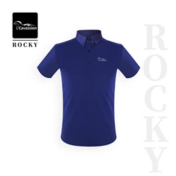 Cavassion equestrian T-shirt Ladies' competition uniform upper garment Male rider regular equine apparel when riding horses