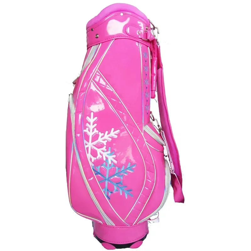 Ladies Portable PU Cart Bag for Golf Clubs