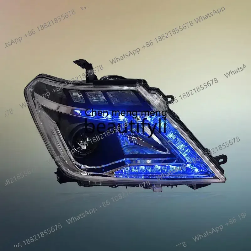 

Headlight assembly Y62 modified with high daytime running lights, running water turning LED lens headlights
