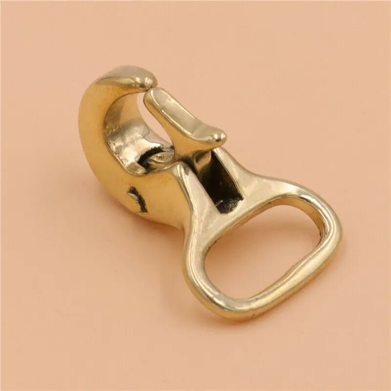 1pcs Solid Brass Snap Hook Trigger Clip Clasp Eagle mouth shape Fixed Eye for Leather Craft Bag Strap Belt Webbing Rope Leashes