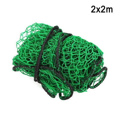 Golf Practice Net 2Mx2M / 3Mx3M Heavy Duty Impact Rope Border Sports Barrier Training Mesh Netting Golf Training Accessories 1PC