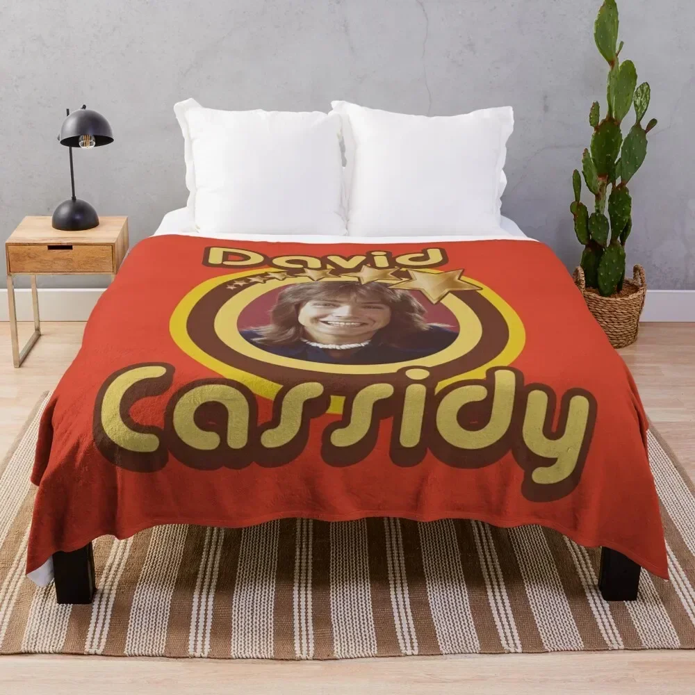 

Star Tribute: David Cassidy Throw Blanket Machine Washable Soft Warm Blanket