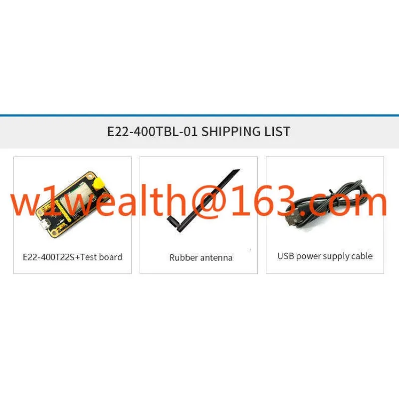 Module 433M 5km lange afstand USB testbord kits SX1268 LoRa 433MHz draadloze rf transceiver modulesModule testbord