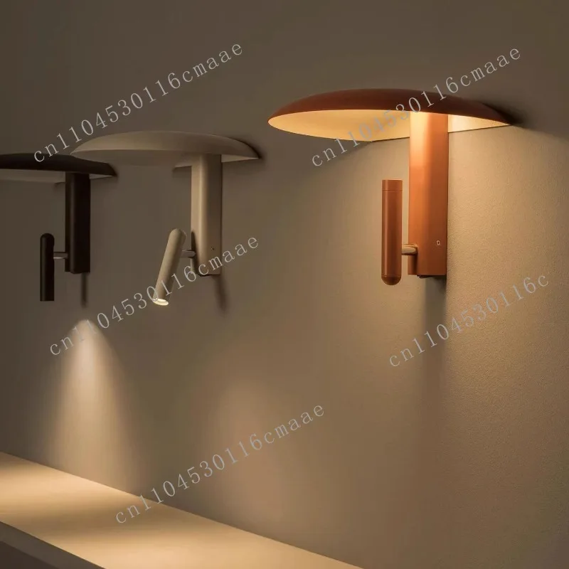 

Brand New Wall Lamp 2 Black Orange Green with Switch Mushroom Bedroom Restaurant Store Rotatable